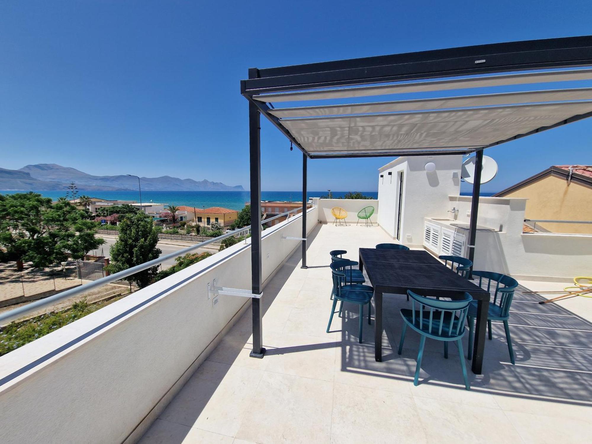 Villa Castellammare Riviera Alcamo Marina Exterior foto